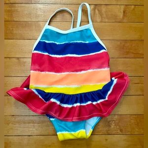 Rainbow bathing suit